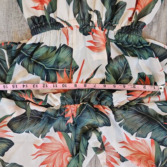 Show Me Your Mumu Hacienda Maxi Dress Womens M Paradise Found Tropical Resort - Picture 5 of 13